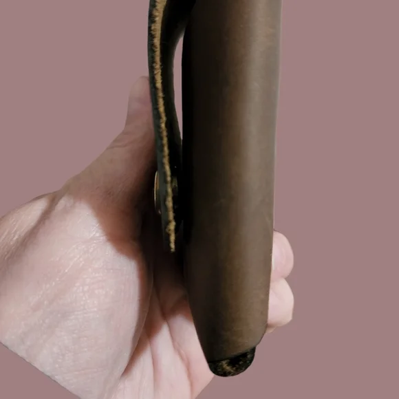 Handmade Genuine Leather Small Card/Money Holder - Picture 6 of 7